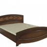 AFRODYTA King Size Bed 160 MEBIN (White with Golden Patina)