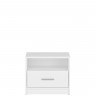 KOM1S NEPO PLUS BRW Bedside Table (White)
