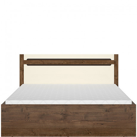 LOZ/160/B RUSO BRW King Size Lift Up Storage Bed