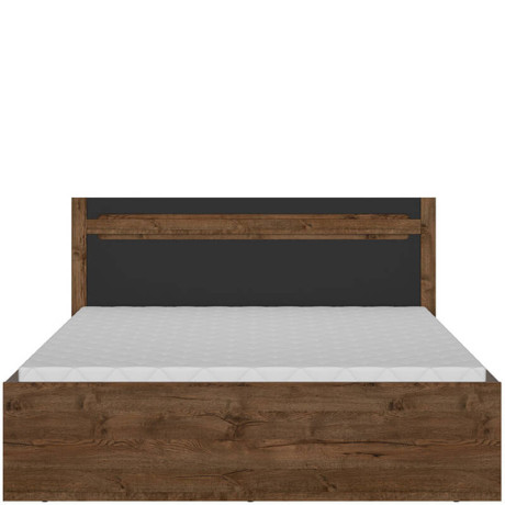 LOZ/160/B RUSO BRW King Size Lift Up Storage Bed