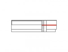 VIGO MAXI Right TV Cabinet MEBIN