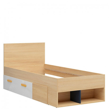 LOZ/90 WESKER BRW Bed