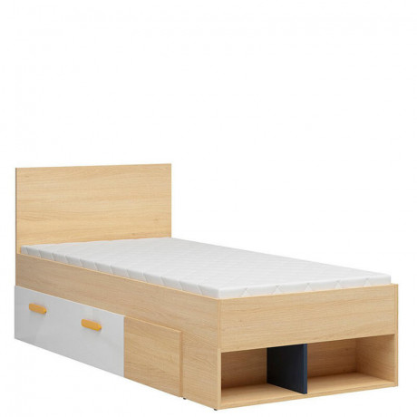 LOZ/90 WESKER BRW Bed