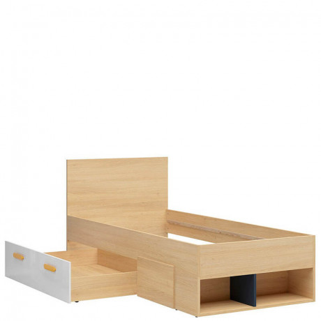 LOZ/90 WESKER BRW Bed