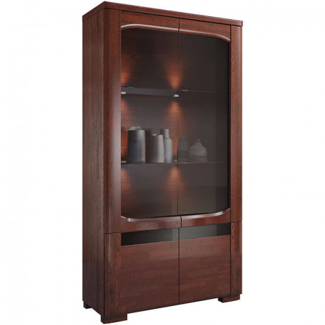 RIVA MEBIN Dual Glass-Fronted Cabinet