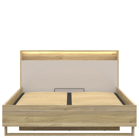 LOZ/160/B DALVA BRW King Size Lift Up Storage Bed