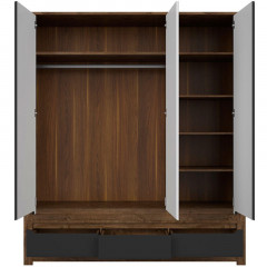 SZF3D3S RUSO BRW Wardrobe