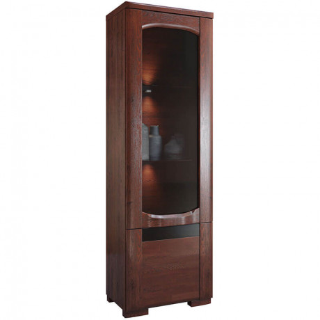 RIVA MEBIN Single Glass-Fronted Cabinet Right
