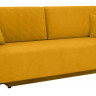LOGAN LUX 3DL BRW 3 Seater Sofa Bed Yellow
