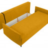 LOGAN LUX 3DL BRW 3 Seater Sofa Bed Yellow