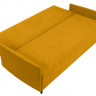 LOGAN LUX 3DL BRW 3 Seater Sofa Bed Yellow