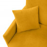 LOGAN LUX 3DL BRW 3 Seater Sofa Bed Yellow