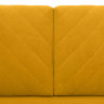 LOGAN LUX 3DL BRW 3 Seater Sofa Bed Yellow