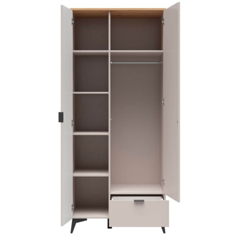 SZF2D1S VELTON BRW Wardrobe