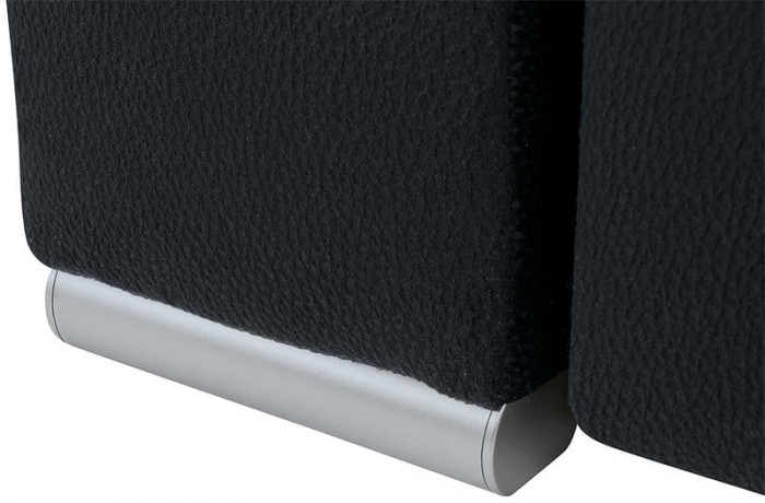 MORANT 2F BRW Corner Sofa Bed Black