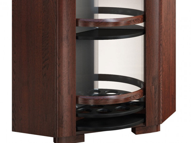 RIVA MEBIN Corner Rotating Cocktail Cabinet