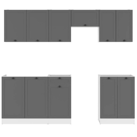 JUNONA LINE 230 BBL Kitchen Set Graphite