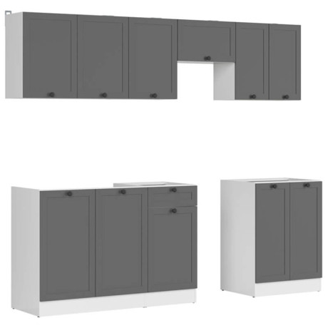 JUNONA LINE 230 BBL Kitchen Set Graphite
