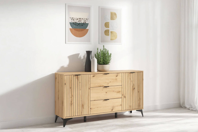 KOM2D3S/150 LAMEA BRW Dresser