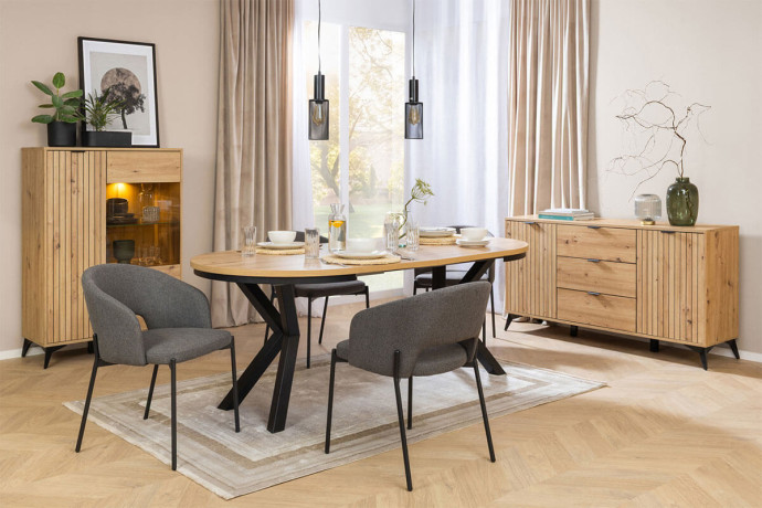 KOM2D3S/150 LAMEA BRW Dresser