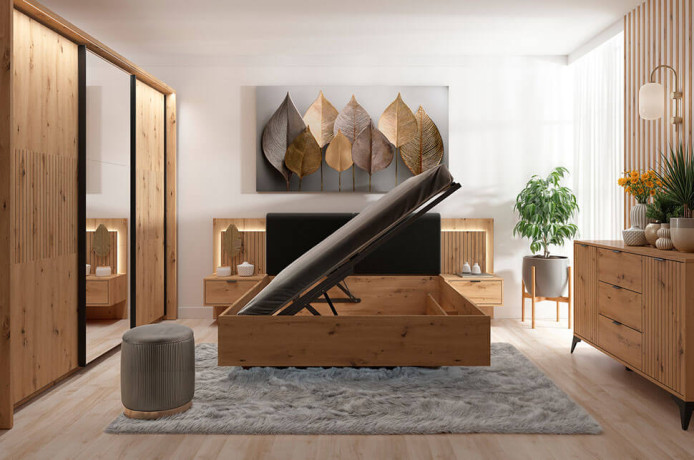 KOM2D3S/150 LAMEA BRW Dresser