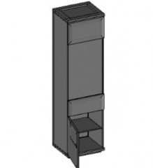 VERANO Left Glass-Fronted Cabinet MEBIN