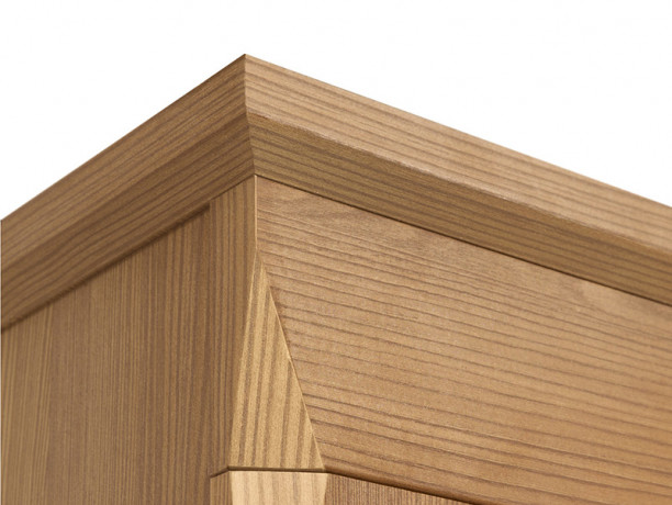 REG2W2D BERGEN BRW Glass-Fronted Cabinet