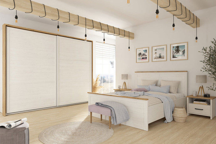 LOZ/160/A LOKSA BRW King Size Bed