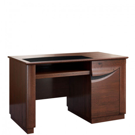 BARI MEBIN Small Desk with a Shelf