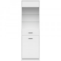 REG1D1W NEPO PLUS BRW Glass-Fronted Cabinet
