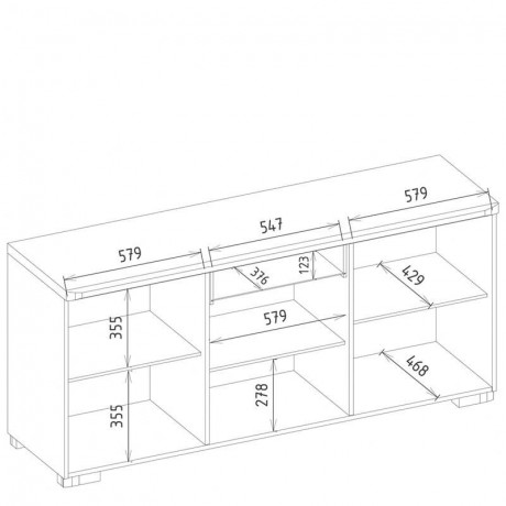 RIVA 3D1SZ MEBIN Dresser