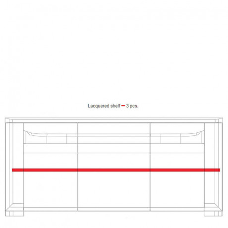 RIVA 3D1SZ MEBIN Dresser