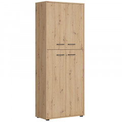 REG4D/200/F12 SPACE OFFICE BRW Tall Cabinet