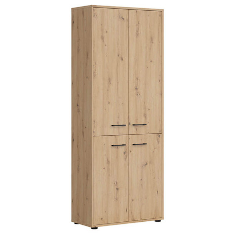 REG4D/200/F12 SPACE OFFICE BRW Tall Cabinet