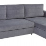 PASIR LUX 3DL BRW Corner Sofa Bed Grey