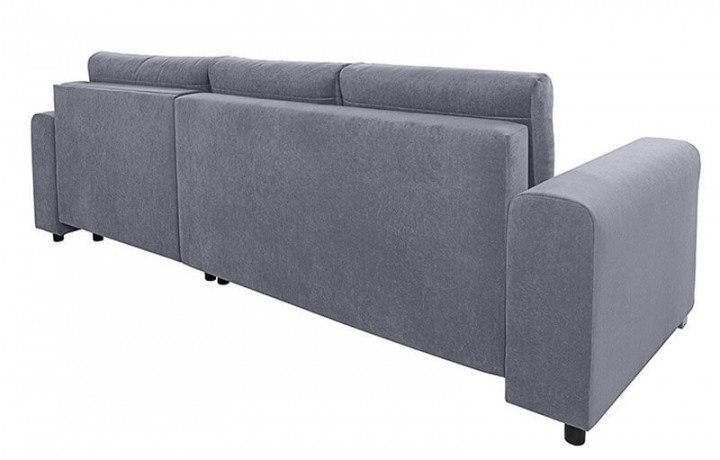 PASIR LUX 3DL BRW Corner Sofa Bed Grey
