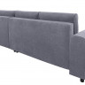 PASIR LUX 3DL BRW Corner Sofa Bed Grey