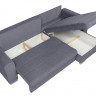 PASIR LUX 3DL BRW Corner Sofa Bed Grey
