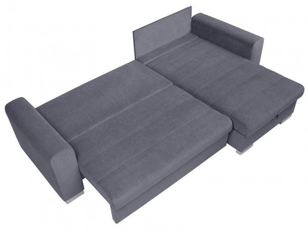 PASIR LUX 3DL BRW Corner Sofa Bed Grey