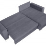 PASIR LUX 3DL BRW Corner Sofa Bed Grey