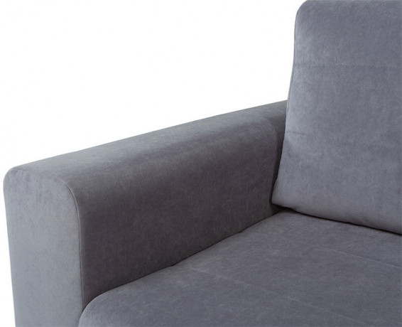 PASIR LUX 3DL BRW Corner Sofa Bed Grey