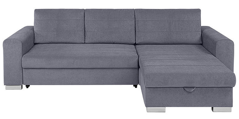 PASIR LUX 3DL BRW Corner Sofa Bed Grey