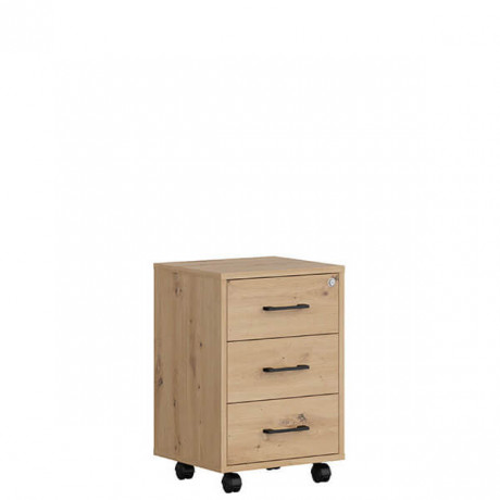 KTN3S SPACE OFFICE BRW Mobile Cabinet
