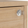 KTN3S SPACE OFFICE BRW Mobile Cabinet