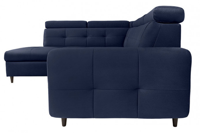 MATRAS 2F BRW Corner Sofa Bed Blue