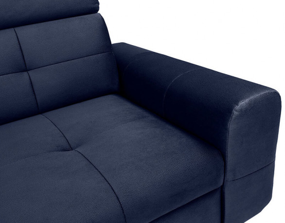 MATRAS 2F BRW Corner Sofa Bed Blue