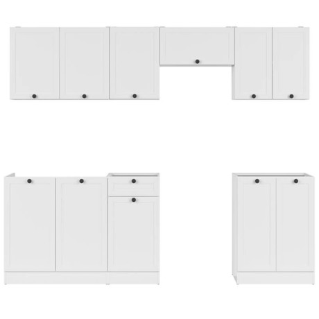 JUNONA LINE 240 BBL Kitchen Set White