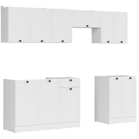 JUNONA LINE 240 BBL Kitchen Set White