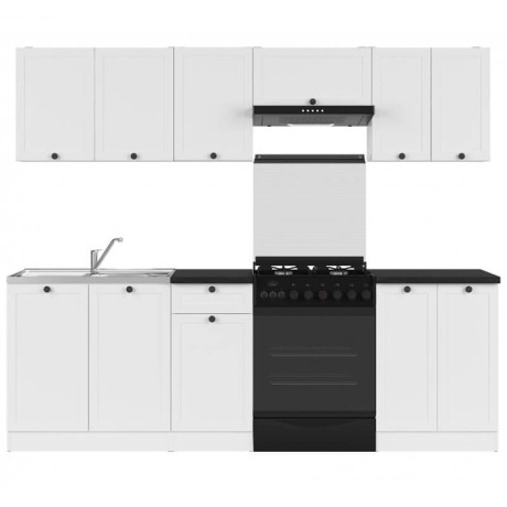 JUNONA LINE 240 BBL Kitchen Set White