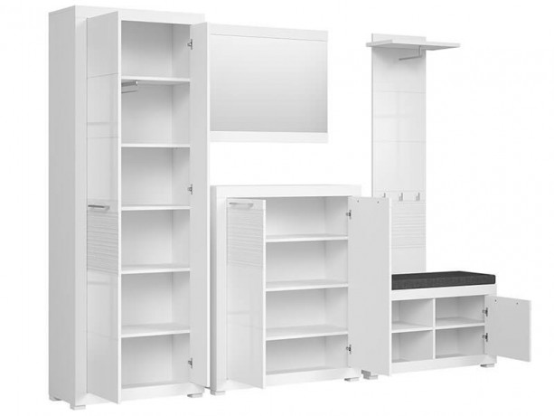 FLAMES BRW Entrance Hall Furniture Set 1